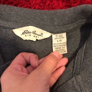 Eddie Bauer cotton long sleeve top